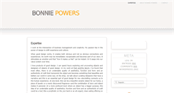 Desktop Screenshot of bonniepowers.com